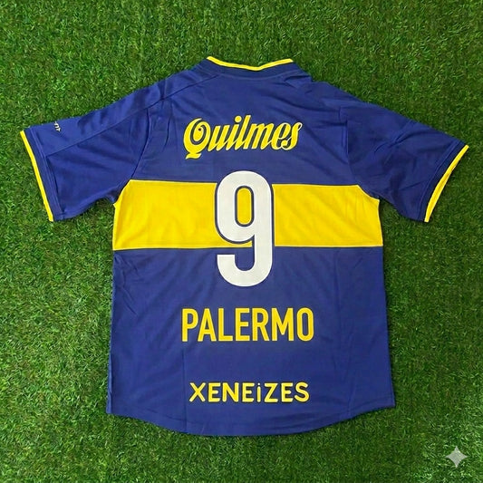 Martín Palermo Boca Juniors Retro Football Jersey Trikot