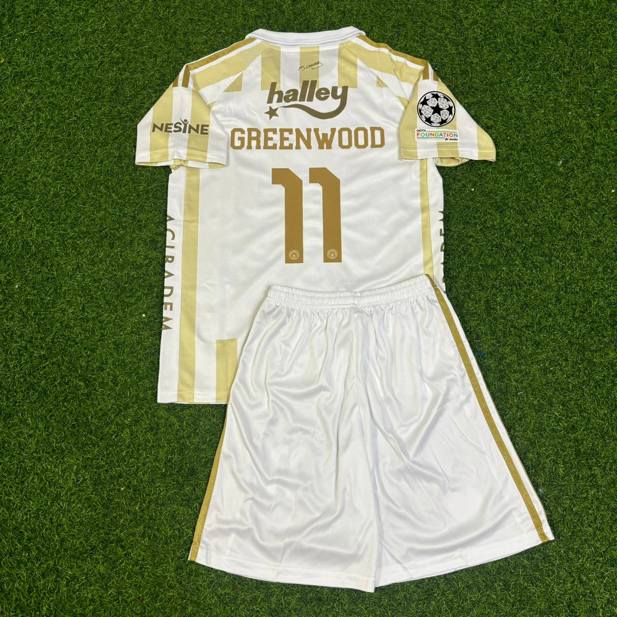 Mason Greenwood #11 Fenerbahçe 2026/2027 New Season Away Champions League Patch Football Jersey Kit