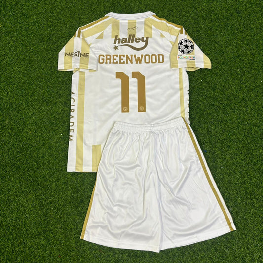Mason Greenwood #11 Fenerbahçe 2026/2027 New Season Away Champions League Patch Football Jersey Kit