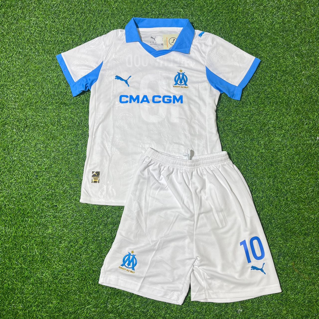 Mason Greenwood OM Marseille New Season 2026 White Home Football Jersey