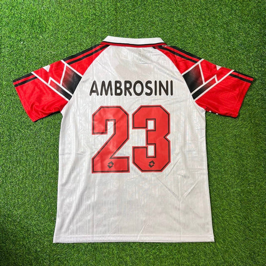 Massimo Ambrosini #23 AC Milan 1997 Away Retro Football Jersey