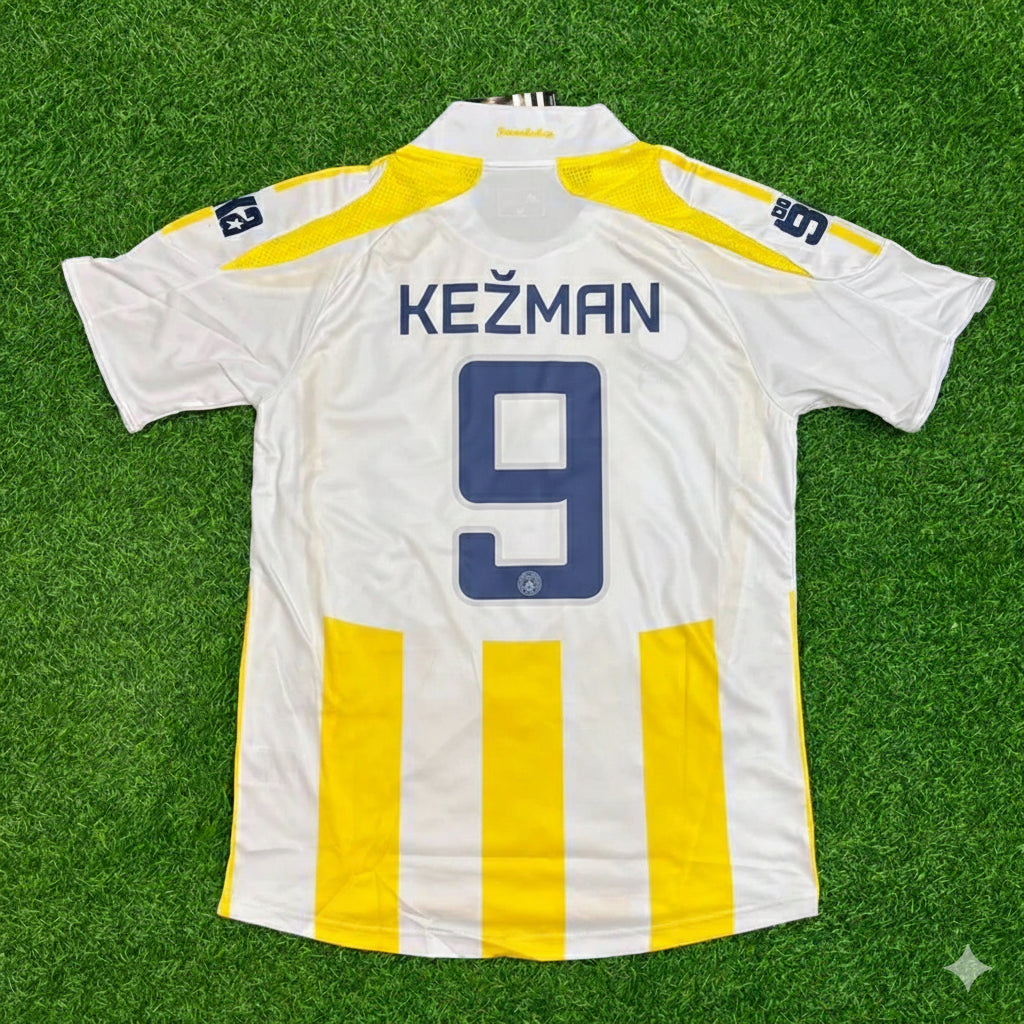 Mateja Kežman Fenerbahçe 2007-2008  Retro Jersey Trikot Maillot