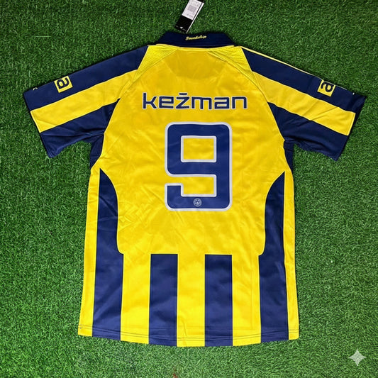 Mateja Kežman Fenerbahçe 2008-2009  Retro Jersey Trikot Maillot