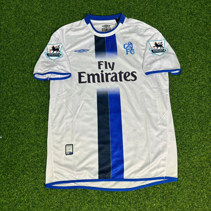 Mateja Kezman #9 Chelsea 2004-2005 Away Retro Football Jersey