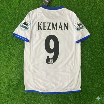 Mateja Kezman Chelsea Away 2004 Retro Football Jersey