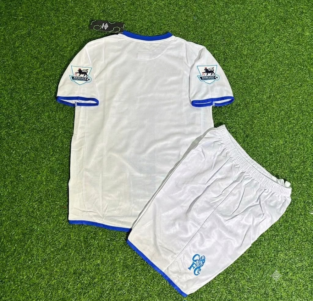 Chelsea Away 2004/05 Retro Kids White Football Jersey