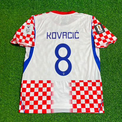 Mateo Kovacic Croatia 2026 World Cup Home Football Jersey