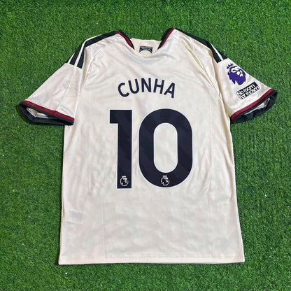 Matheus Cunha #10 Manchester United  New Season 2027 Jersey Trikot Maillot Soccer Shirt