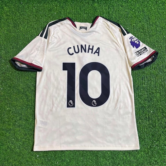Matheus Cunha #10 Manchester United  New Season 2027 Jersey Trikot Maillot Soccer Shirt