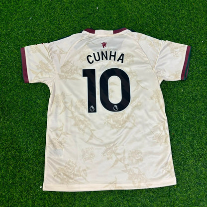 Maillot de football Matheus Cunha Manchester United Nouvelle saison 2026