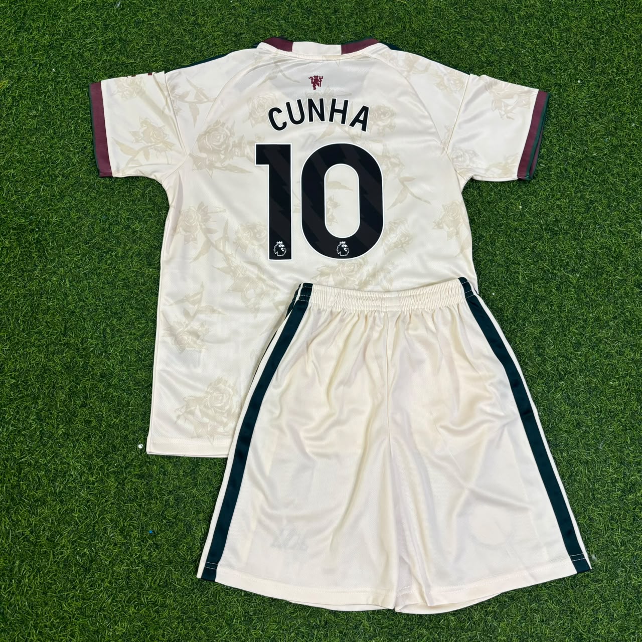 Matheus Cunha Manchester United New Season 2027 Kids Jersey Trikot Maillot Soccer Shirt