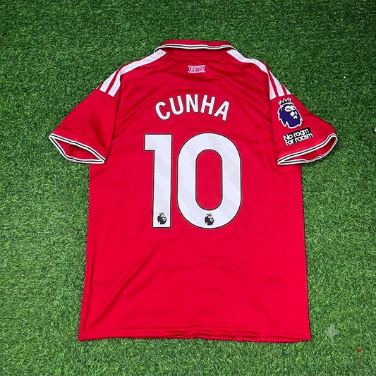 Matheus Cunha Manchester United  New Season 2027 Jersey Trikot Maillot Soccer Shirt