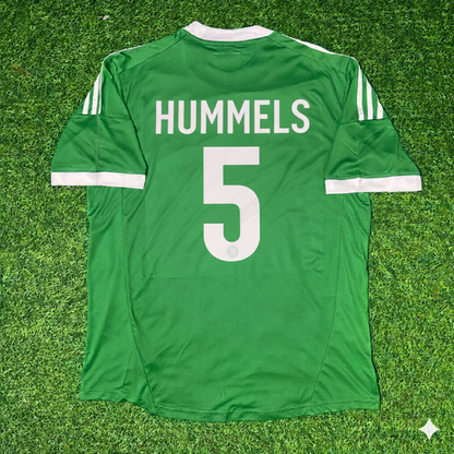 Mats Hummels Germany EURO 2012 Green Retro Football Jersey