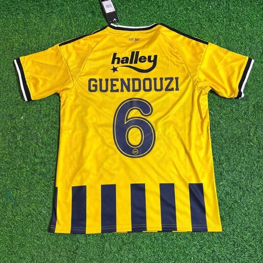 Mattéo Guendouzi #6 Fenerbahçe 2027 New Season Football Jersey Kit