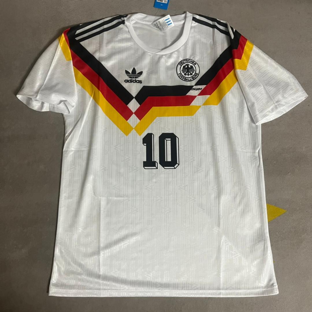 Lothar Matthäus Germany Retro 1990 World Cup Jersey