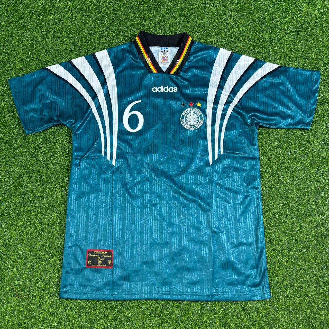 Matthias Sammer Deutschland 1996 EURO Retro Football Jersey