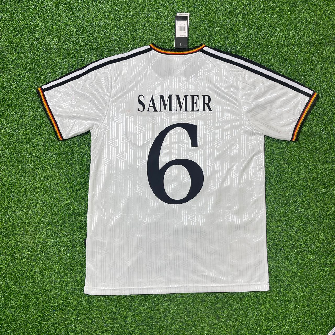 Matthias Sammer Deutschland EM 1996 Finale Heim Retro Fußballtrikot Set