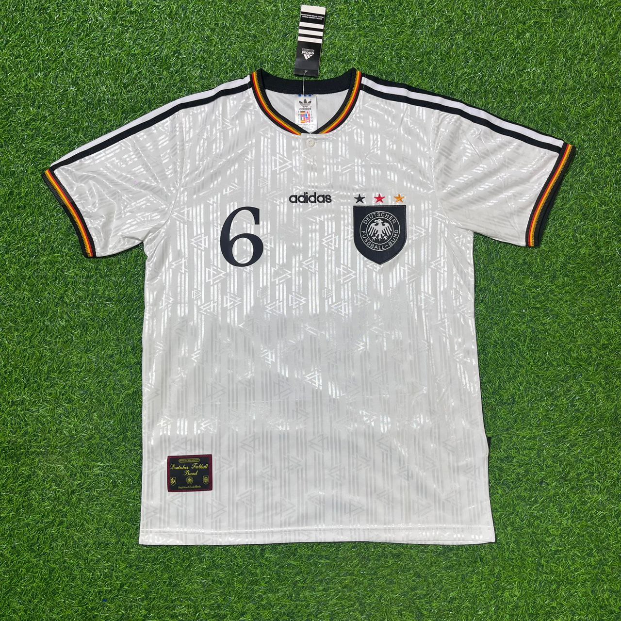 Matthias Sammer Deutschland EM 1996 Finale Heim Retro Fußballtrikot Set