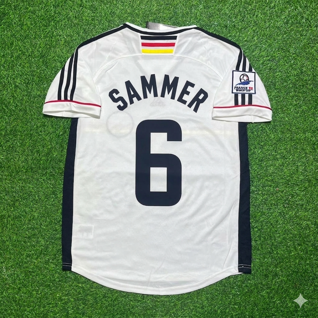 Maillot de football rétro Matthias Sammer Allemagne Coupe du Monde