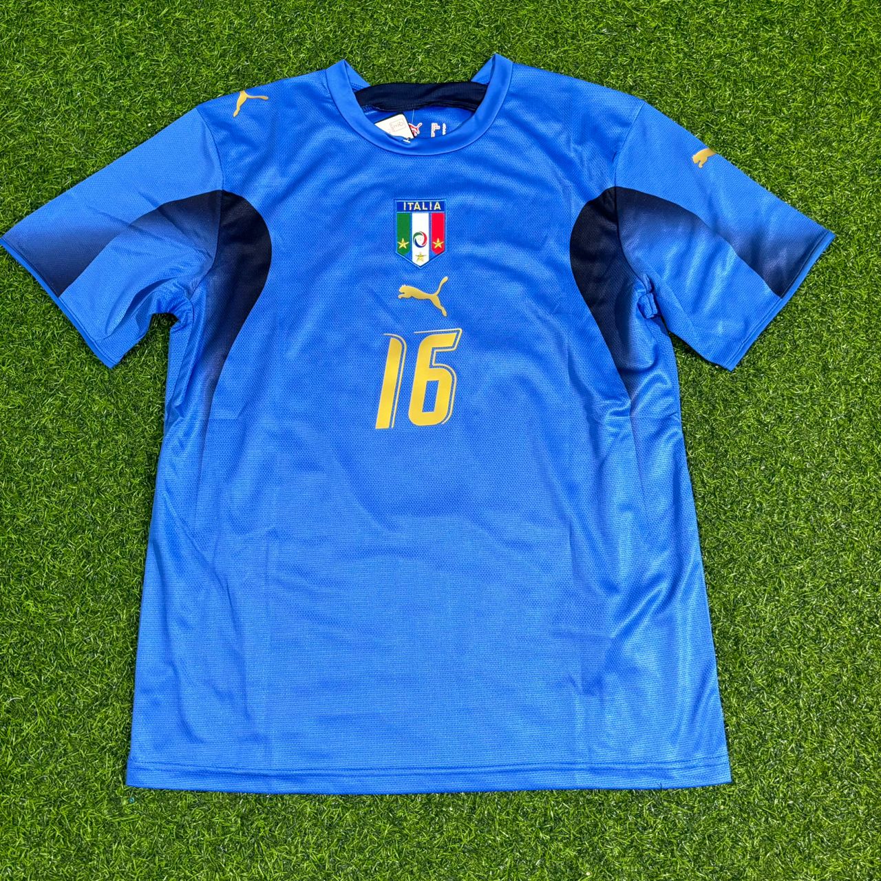 Mauro Camoranesi Italy 2006 World Cup Final Retro Football Jersey