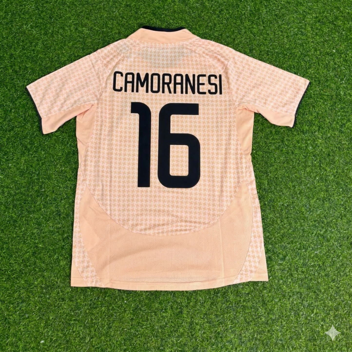 Mauro Camoranesi 16 Juventus 2003/2004 Away Retro Football Jersey