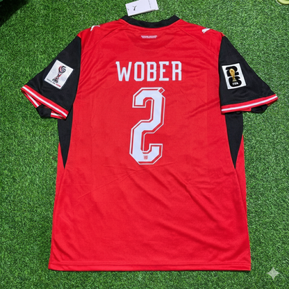 Maximilian Wöber 2- Austria 2026 World Cup Kit Jersey Trikot Maillot