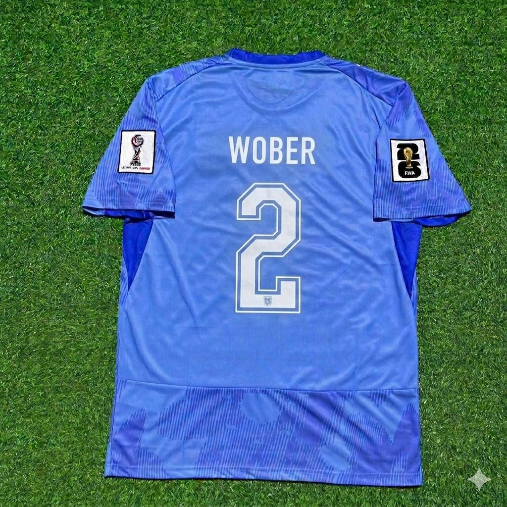 Maximilian Wöber 2- Austria 2026 World Cup Kit Jersey Trikot Maillot