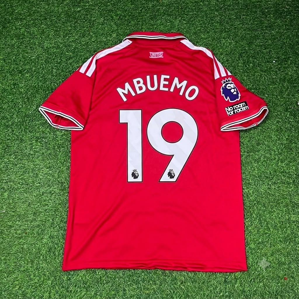 Maillot de football Bryan Mbeumo Manchester United Nouvelle saison 2026