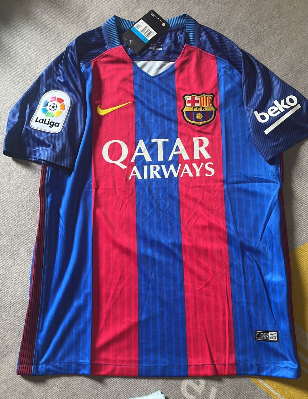 Neymar Jr. Barcelona Retro-Trikot