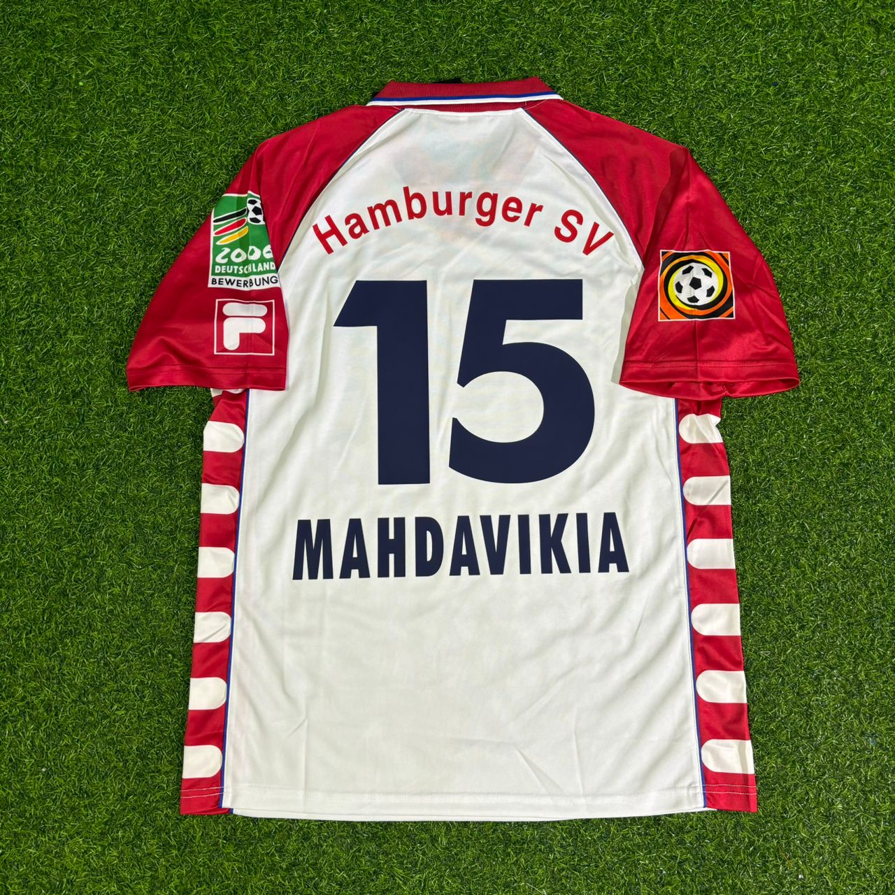 Mehdi Mahdavikia Hamburger SV 1999-2000 Heim Retro Fußballtrikot