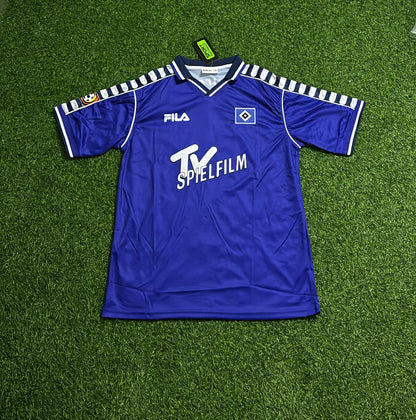 Mehdi Mahdavikia Hamburger SV 2000-2001 Retro Heimtrikot Rot – Fußballtrikot