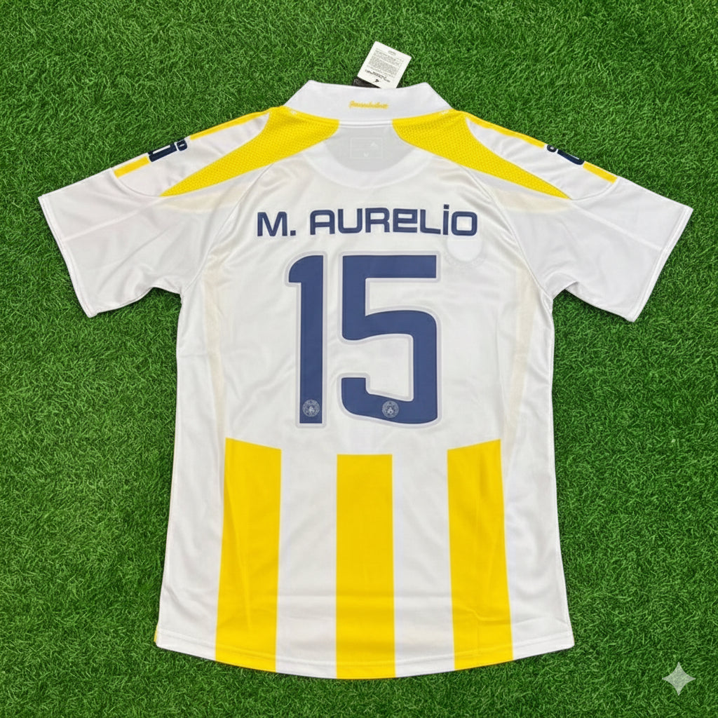 Mehmet Aurelio Fenerbahçe 2007-2008  Retro Jersey Trikot Maillot
