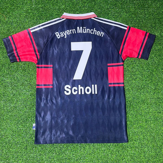 Mehmet Scholl 7 Bayern Munich Retro 1997/99 Jersey Trikot