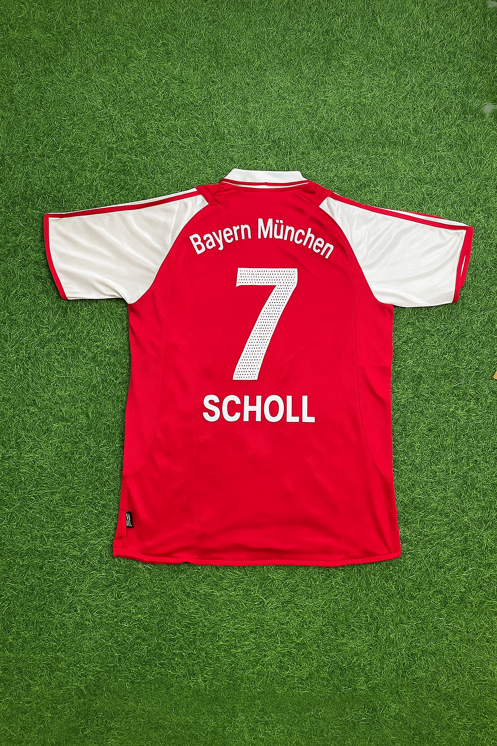 Mehmet Scholl FC Bayern Munich 2003 2004 Retro Trikot Jersey Jersey Maillot Soccer Shirt
