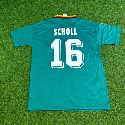 Mehmet Scholl Allemagne Deutschland Maillot Coupe du Monde 1994 Trikot