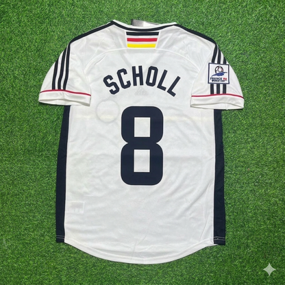 Mehmet Scholl Deutschland Weltmeisterschaft Retro Fußballtrikot