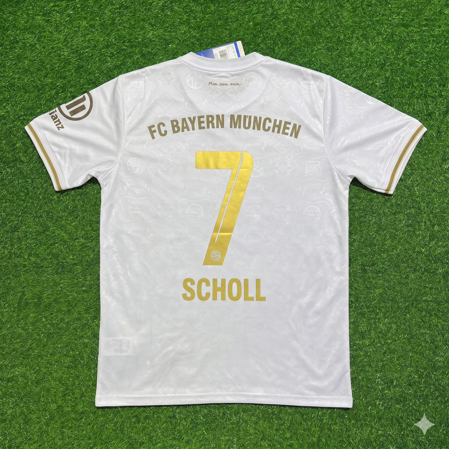 Mehmet Scholl #7 FC Bayern München 125 Years Anniversary Special-Edition White Jersey