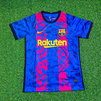 Memphis Depay #9 Barcelona 2021-22 Season Third Retro Jersey Trikot Soccer Shirt