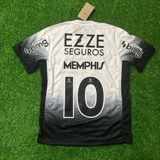 Corinthians Memphis Depay 10 Football Kit Jersey Trikot Maillot Maglia Camiseta