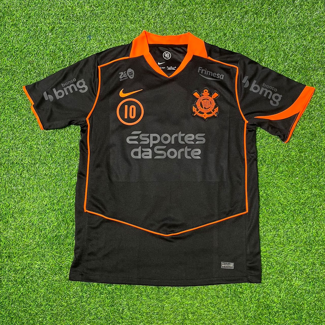 Memphis Depay Corinthians 2025/26 Orange New Season Football Jersey Kit