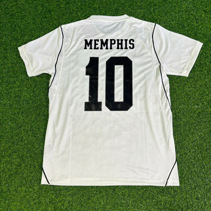 Memphis Depay Corinthians 2026-2027 New Season Home White Football Jersey