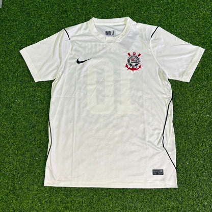 Memphis Depay Corinthians 2026-2027 New Season Home White Football Jersey