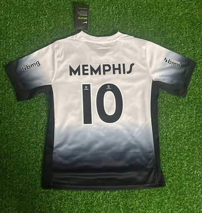 Memphis Depay Corinthians #10 Kids Kit Jersey KinderTrikot Maillot Maglia Camiseta Soccer Shirt