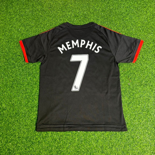 Memphis Depay Manchester United 2015/16 Red Football Jersey Kit