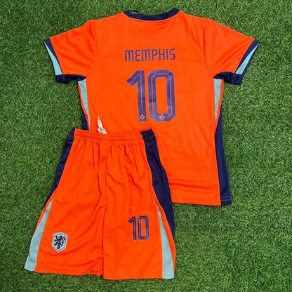 Memphis Depay Netherlands #10 New Season Football Jersey Kit