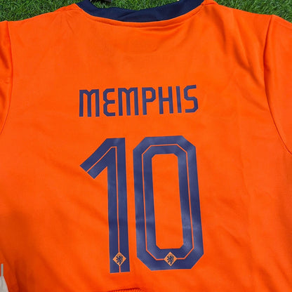 Memphis Depay Netherlands #10 New Season Football Jersey Kit
