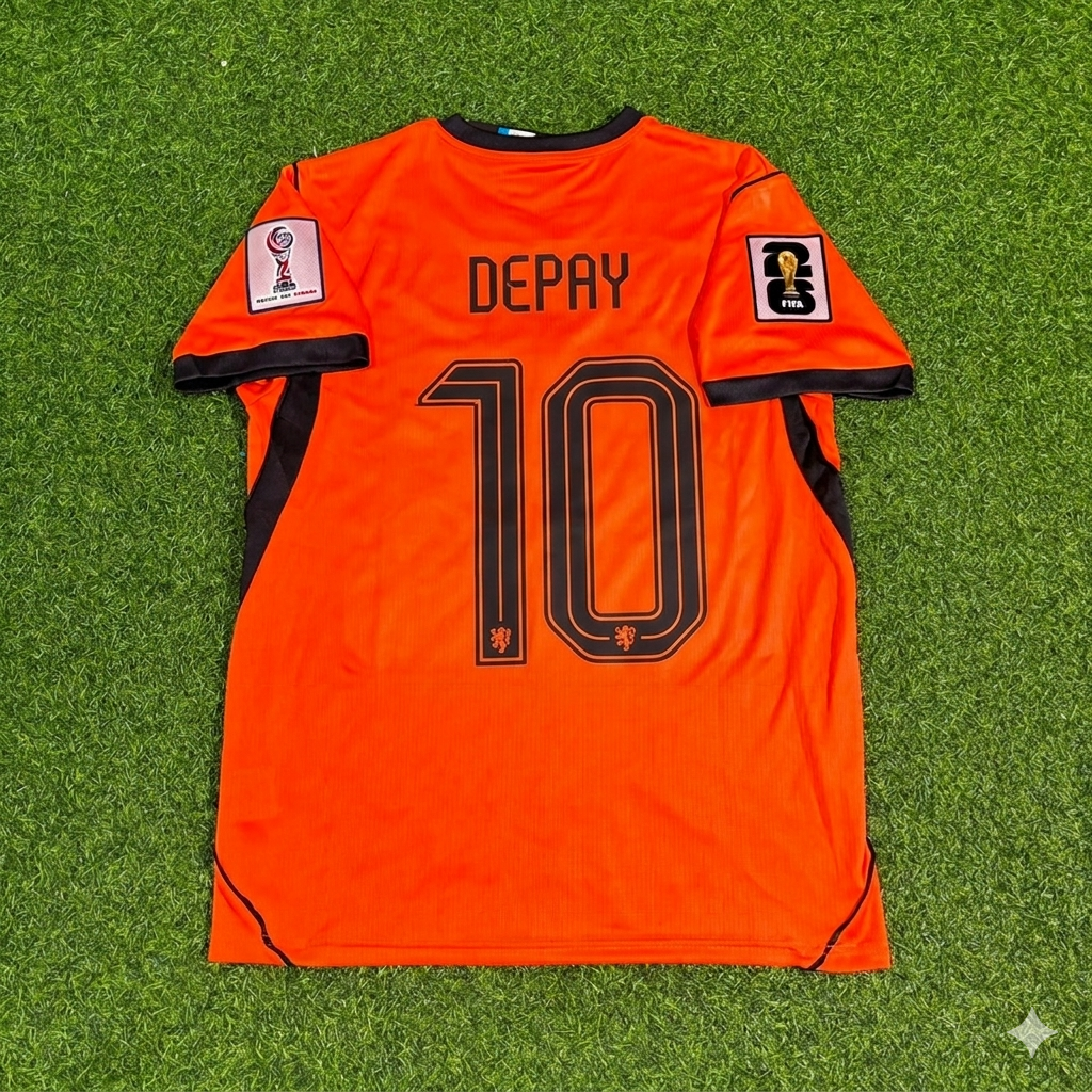 Memphis Depay #10 Netherlands 2026 World Cup New Season Football Jersey
