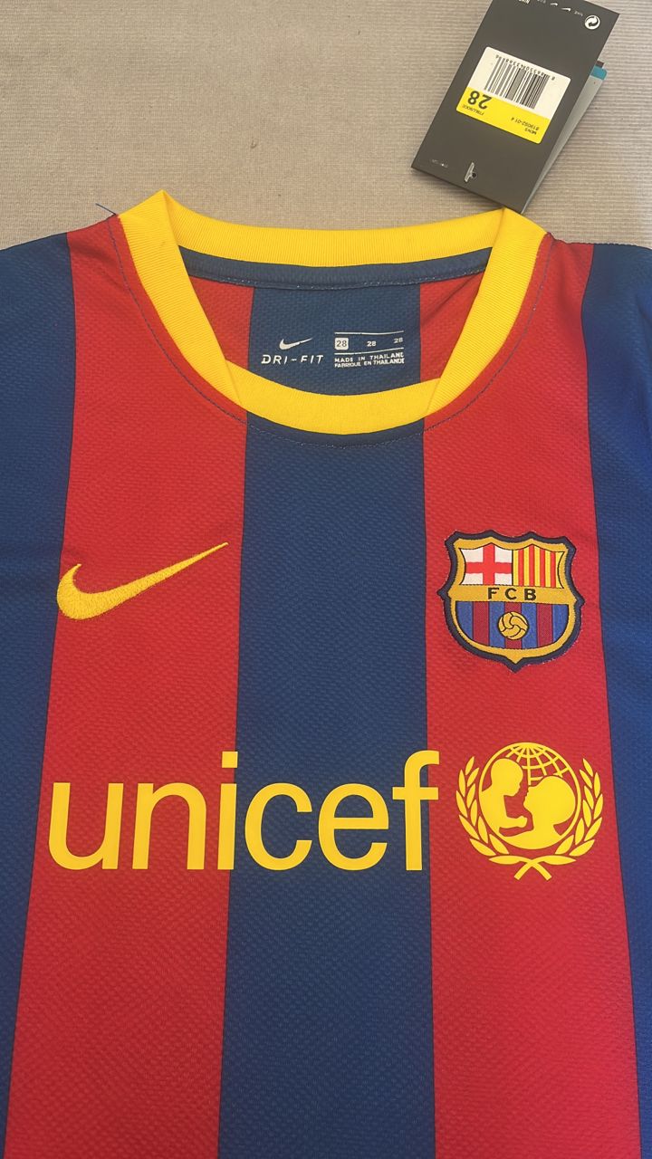 Lionel Messi Barcelona Kids Kit Kindertrikot Maillot Enfant Kindertrui (Ages 3-13)