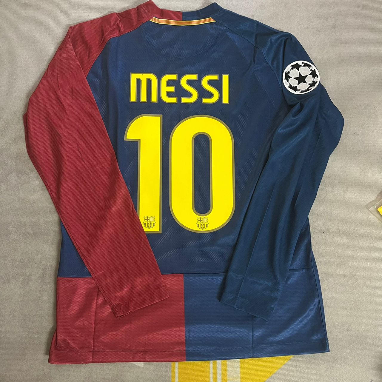 Maillot rétro Lionel Messi Barcelone 2008 2009