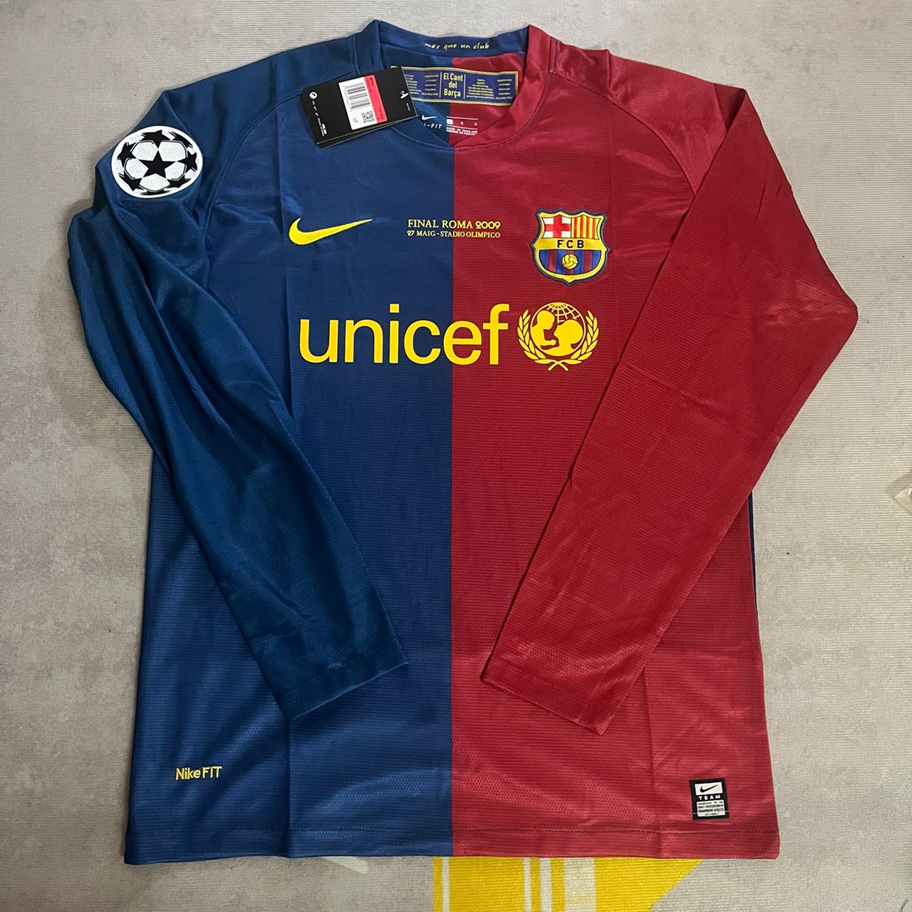 Maillot rétro Lionel Messi Barcelone 2008 2009